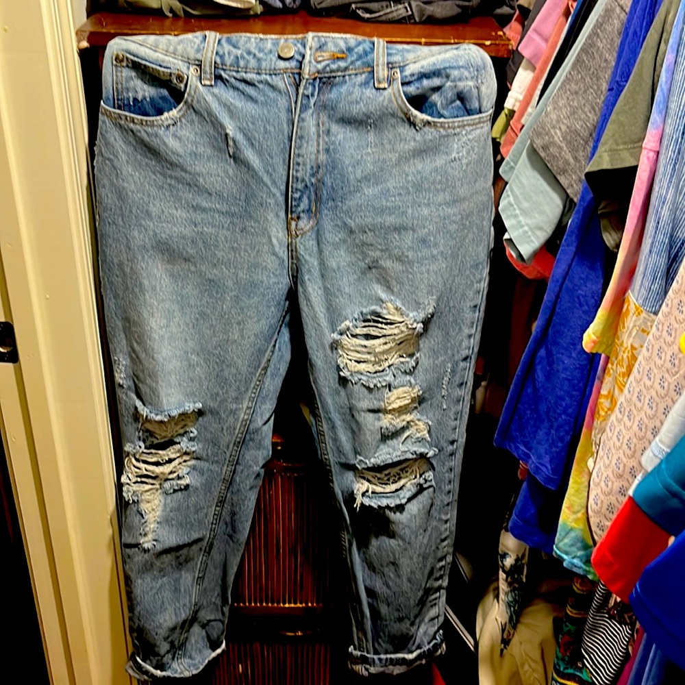 RVCA Piper Jeans Women’s High Waisted High Rise Cropped Jean size 29